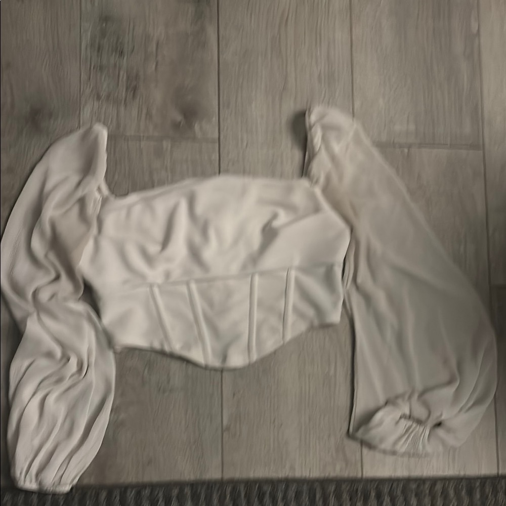 Elegant White Women's Top